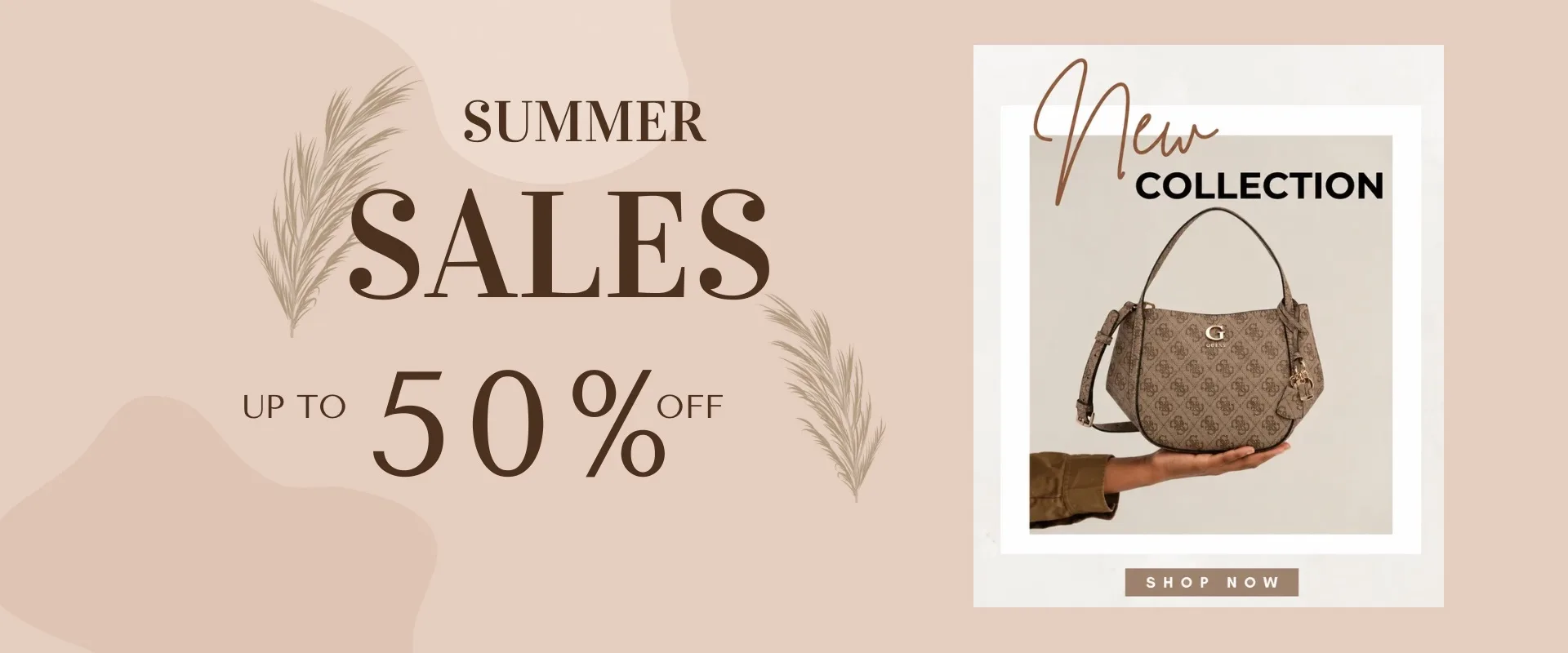 Orobyss 4 Beige Brown Minimalist Fashion Sale Landscape Banner 1960 x 600 px 1920 x 800 px 2