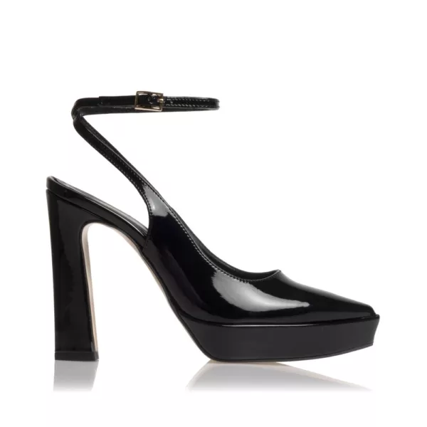 Sante Γυναικεία Μαύρη Γόβα με Πλατφόρμα & Λουράκι – Απόλυτη Θηλυκότητα
