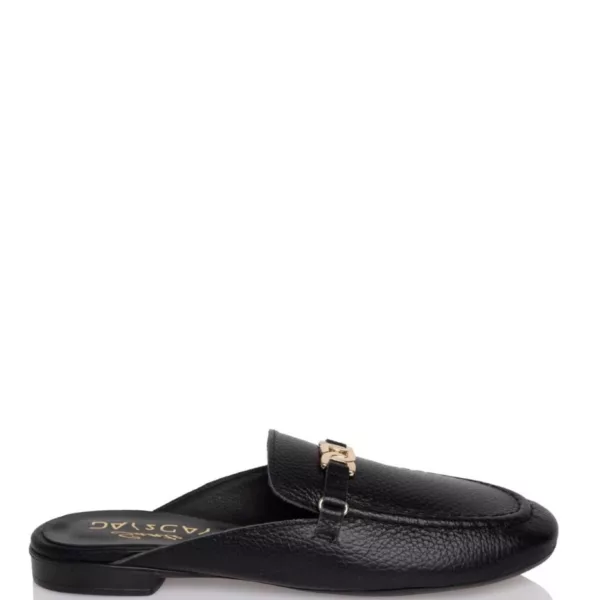 Sante Γυναικεία Mules Μαύρα