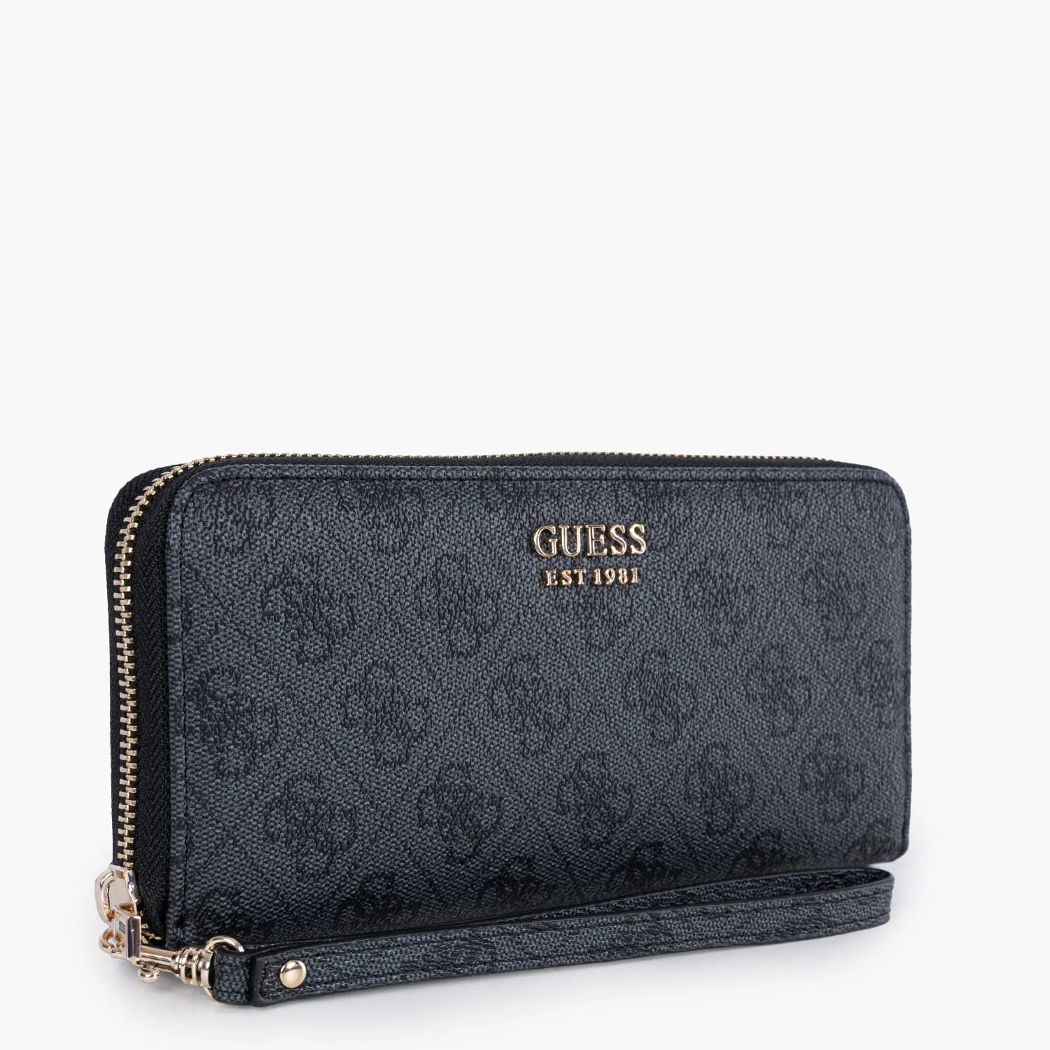 Guess Brenton SLG Wallet Coal Πορτοφόλι με Logo Print 3 Guess Brenton SLG Wallet Coal Πορτοφόλι με Logo Print - Image 3