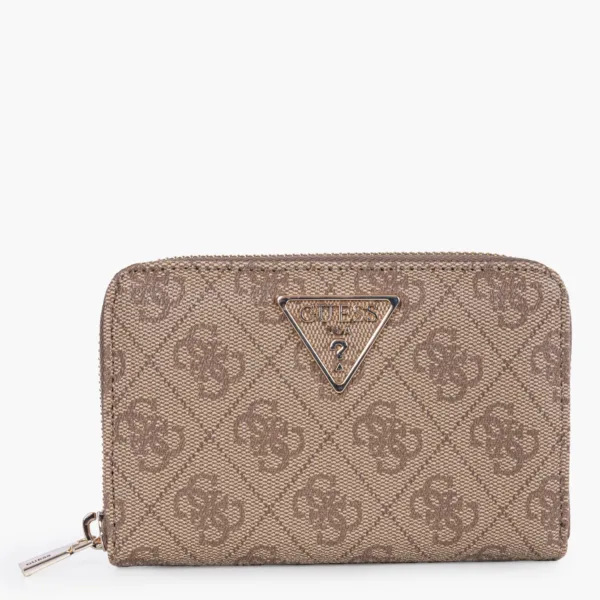Guess Laurel II SLG Wallet SWSG7459140 Latte Γυναικείο Πορτοφόλι