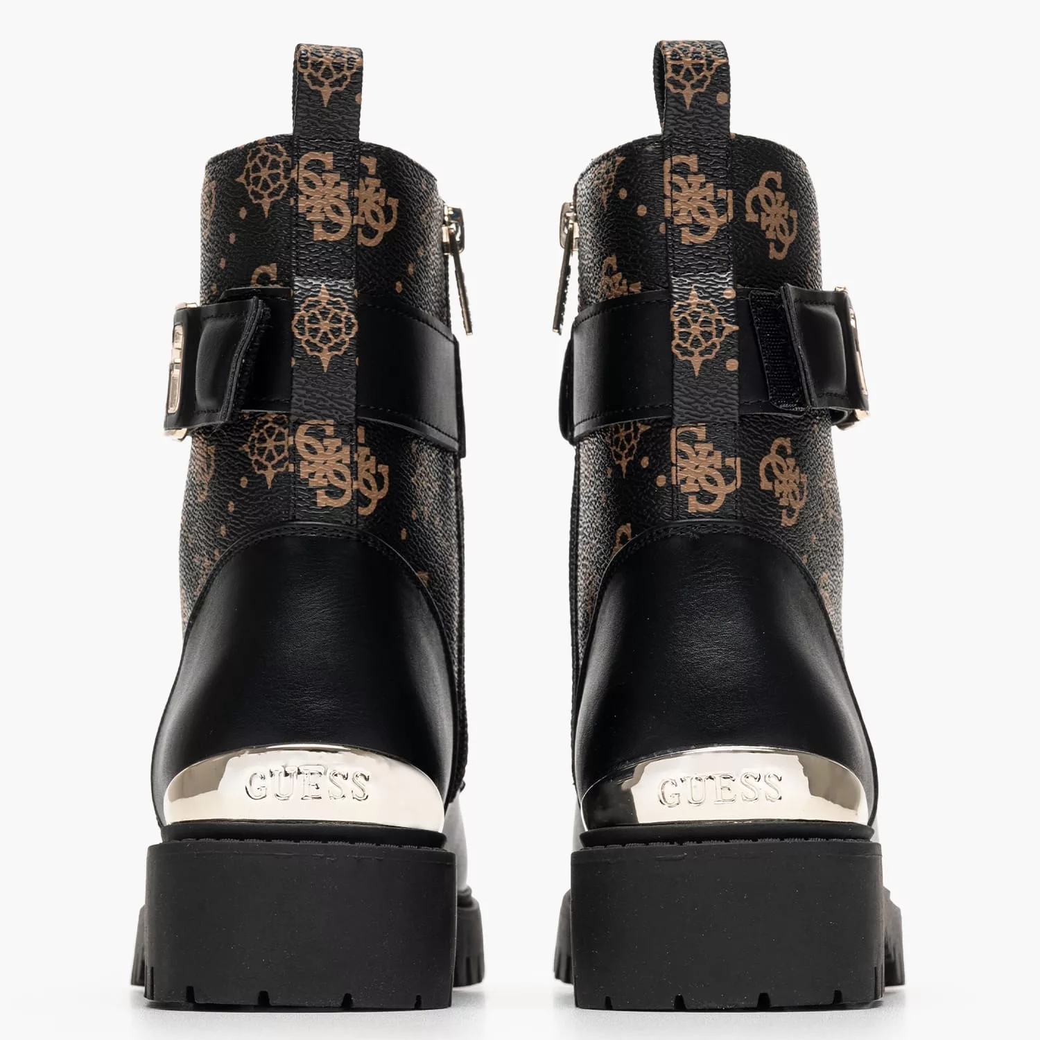 Guess γυναικείο μποτάκι με logo μοτίβο και chunky σόλα 5 Guess γυναικείο μποτάκι με logo μοτίβο και chunky σόλα - Image 5