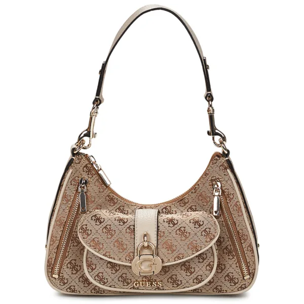 Guess Jessa Shoulder Bag 836218 – Latte Logo
