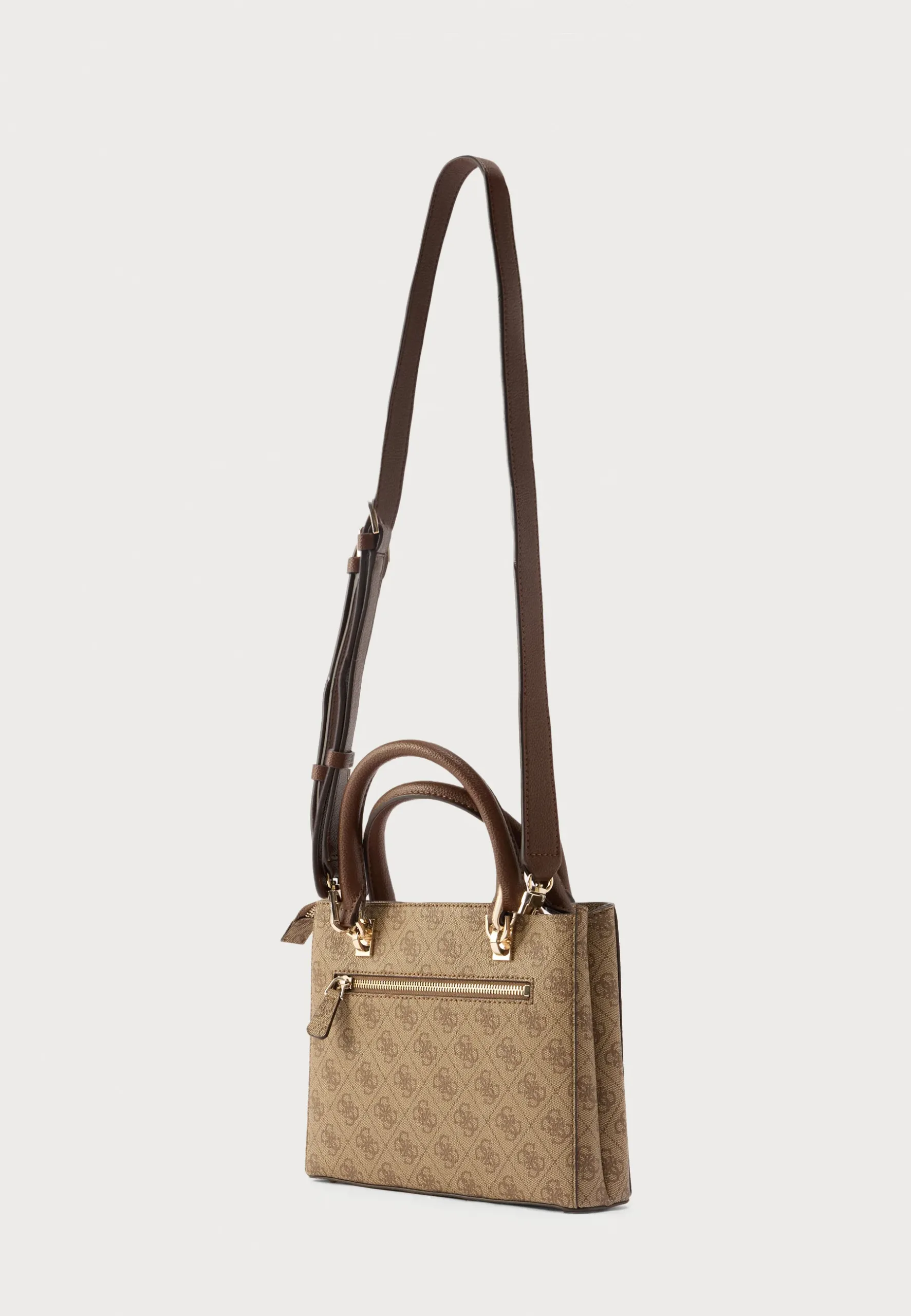 Guess Noelle II Γυναικεία Τσάντα Χειρός με Λουράκι – Καφέ 2 Guess Noelle II Γυναικεία Τσάντα Χειρός με Λουράκι – Καφέ - Image 2