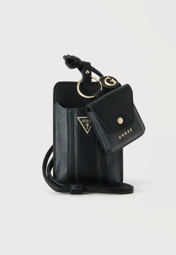 Guess Θήκη Κινητού Crossbody Monogram Μαύρη