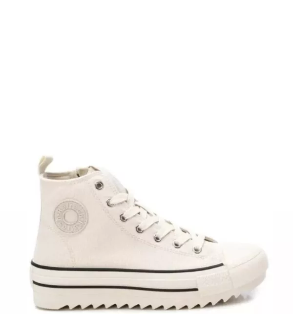 Μποτάκι Refresh Γυναικείο Υφασμάτινο Μπεζ