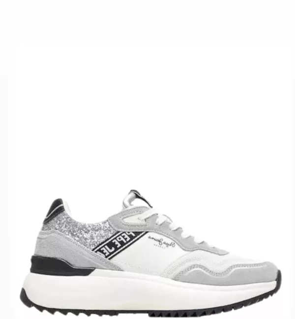 Pepe Jeans Γυναικεία Sneakers Γκρι