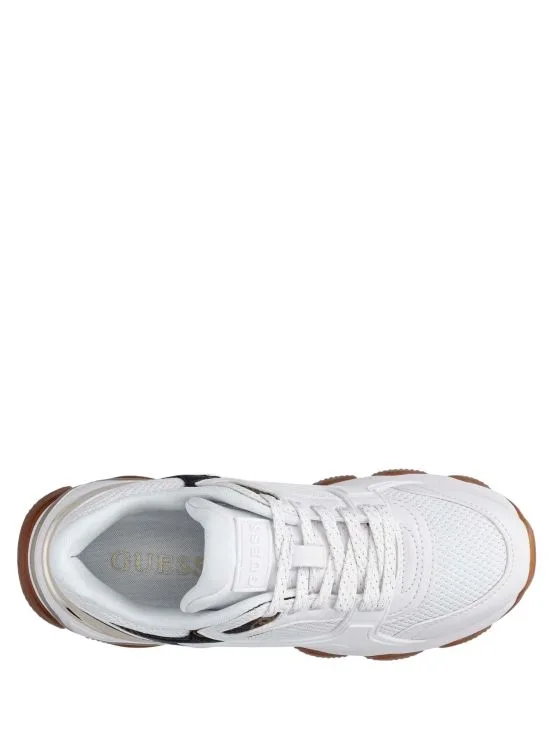GUESS Mazzy2 Γυναικεία Sneakers Λευκά 4 GUESS Mazzy2 Γυναικεία Sneakers Λευκά - Image 4
