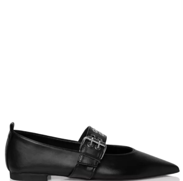 Sante Γυναικείες Μπαλαρίνες Μαύρες