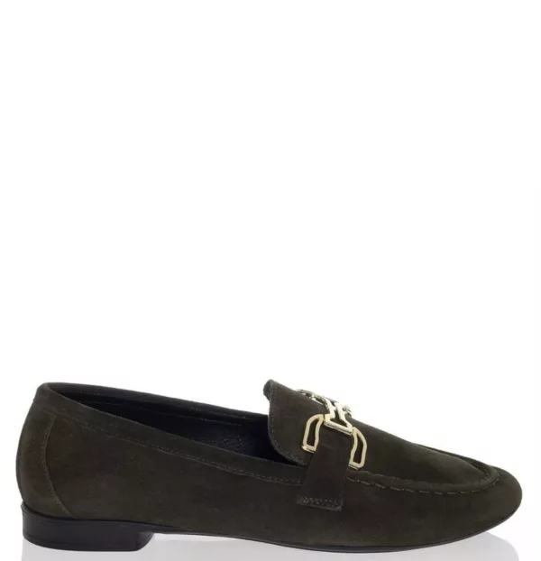 Sante Day2Day Γυναικεία Μοκασίνια Λαδί