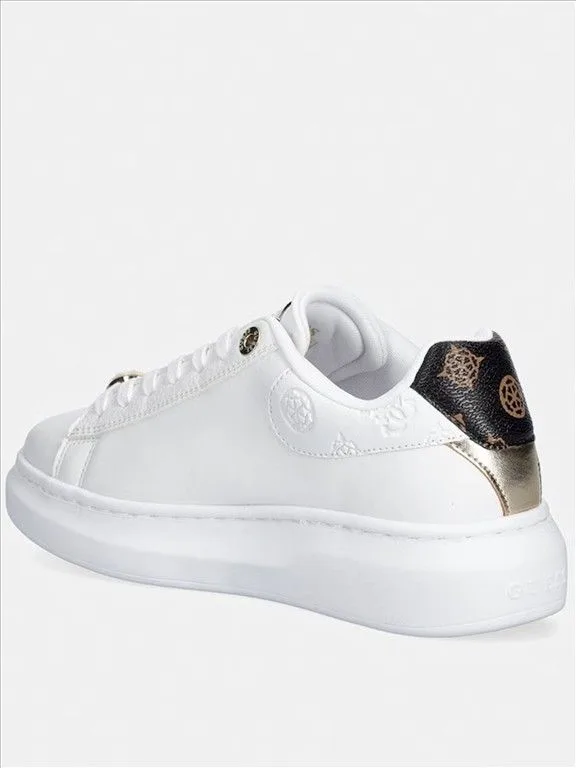 Guess Fireup Γυναικείο Sneaker Λευκό με Platform Σόλα 4 Guess Fireup Γυναικείο Sneaker Λευκό με Platform Σόλα - Image 4