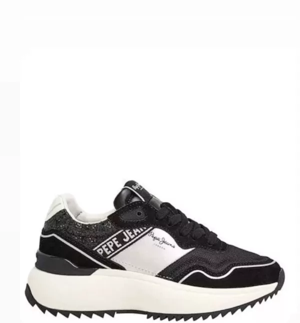 Pepe Jeans Γυναικεία Sneakers Μαύρα