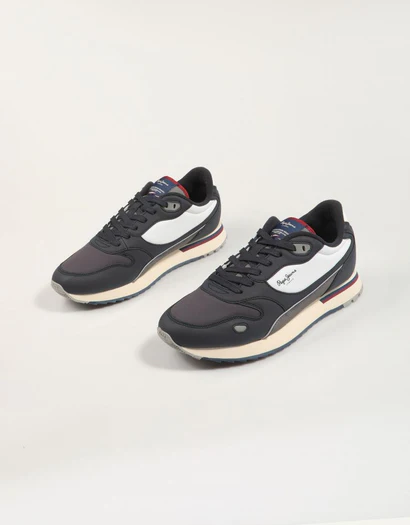 Ανδρικά Sneakers Pepe Jeans Μαύρο-Λευκό 5 Ανδρικά Sneakers Pepe Jeans Μαύρο-Λευκό - Image 5
