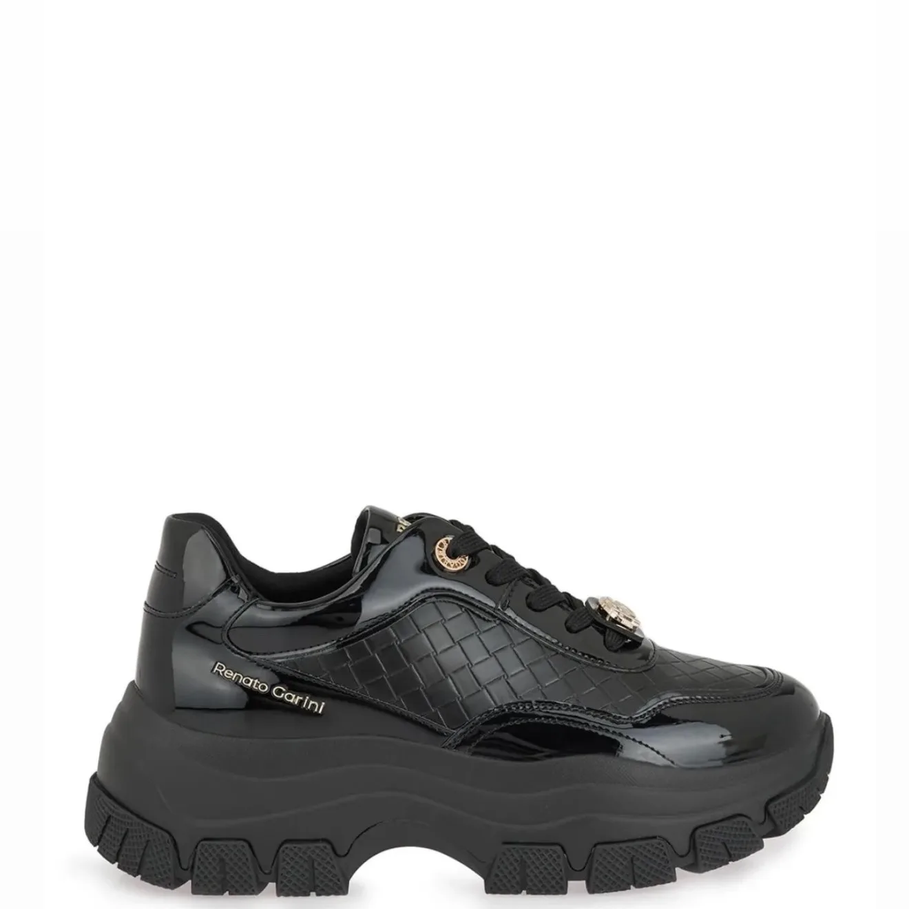 Renato Garini Μαύρα Chunky Sneakers 1 Renato Garini Μαύρα Chunky Sneakers