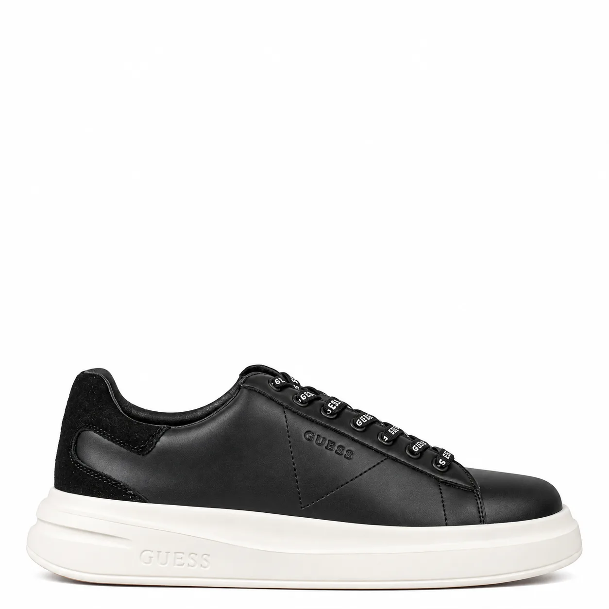 GUESS Μαύρα Sneakers με Λευκή Chunky Σόλα 1 GUESS Μαύρα Sneakers με Λευκή Chunky Σόλα