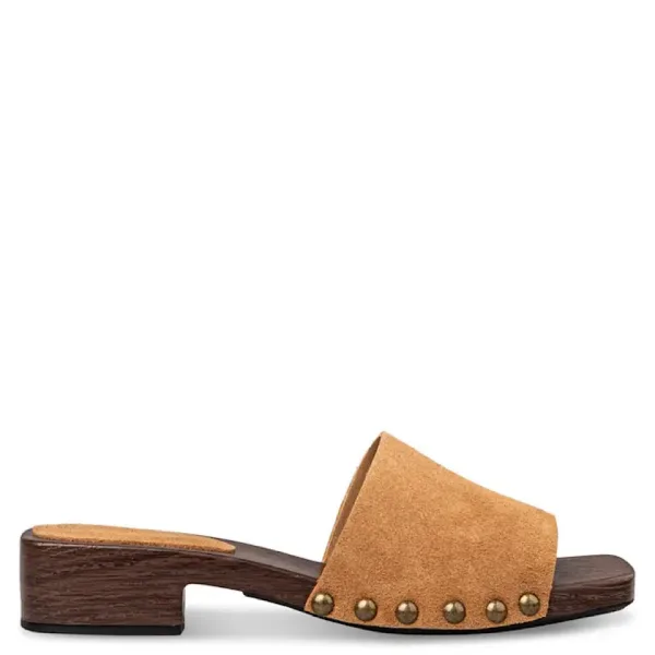 Envie Flat Mules Ταμπά με Τρουκς