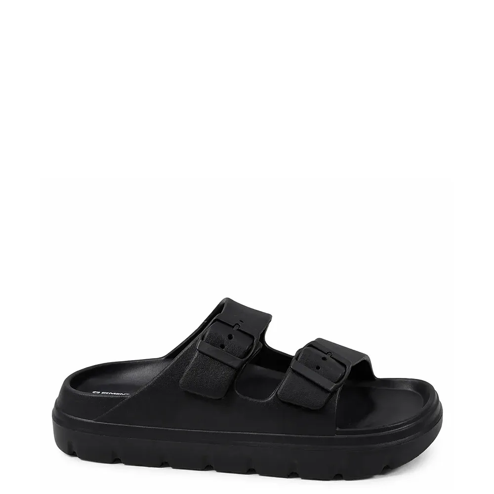 Superdry Παντόφλα με Διπλό Λουράκι Μαύρη 1 Superdry Παντόφλα με Διπλό Λουράκι Μαύρη
