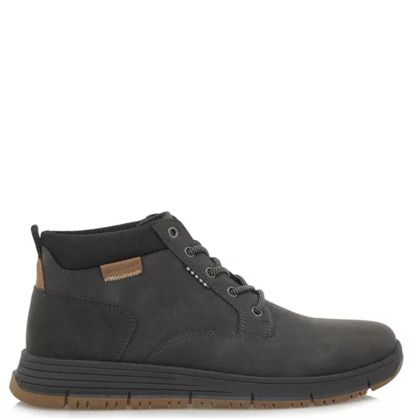 Renato Garini Ανδρικό Μποτάκι Μαύρο Ταμπά