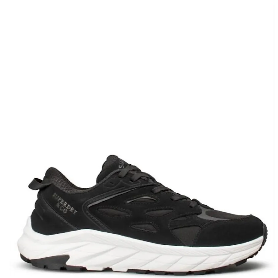 Superdry Ανδρικά Sneakers Μαύρα με Ελαφριά Σόλα & Casual Στυλ 1 Superdry Ανδρικά Sneakers Μαύρα με Ελαφριά Σόλα & Casual Στυλ