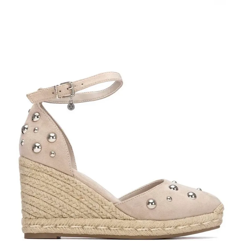 Γυναικεία Πλατφόρμα Espadrille XTI με Studs Μπεζ 1 Γυναικεία Πλατφόρμα Espadrille XTI με Studs Μπεζ