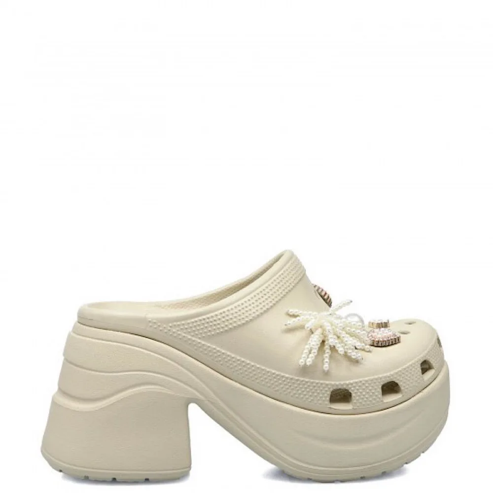 EXE Platform Clogs με Διακοσμητικά Μπέζ 1 EXE Platform Clogs με Διακοσμητικά Μπέζ