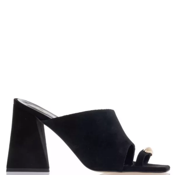 Sante Γυναικεία Πέδιλα Μαύρα