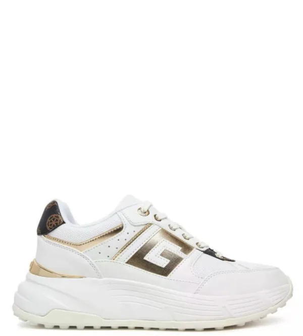 Sales! 244 Guess Γυναικείο Παπούτσι running Fonzi με ένθετο laminate