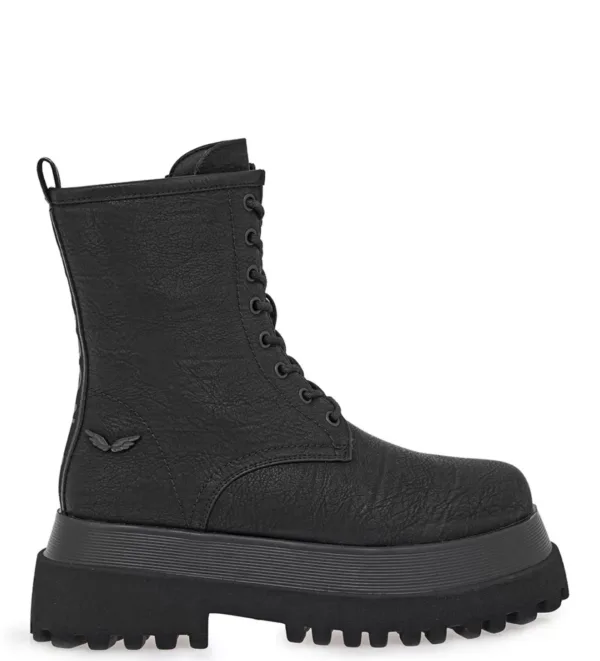 Sales! 321 Μπότες Γυναικείες Dragon & Blaze Μαύρες