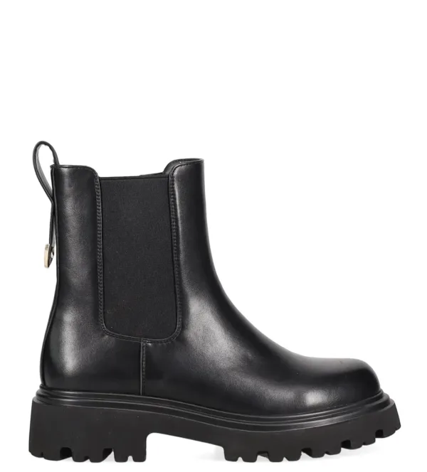 Sales! 329 Μαύρα Chelsea Μποτάκια με Chunky Σόλα | Migato