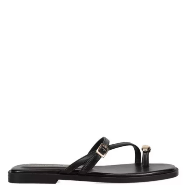 Migato Γυναικεία Flats Μαύρα