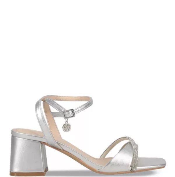 Migato Γυναικεία Πέδιλα Ασημί