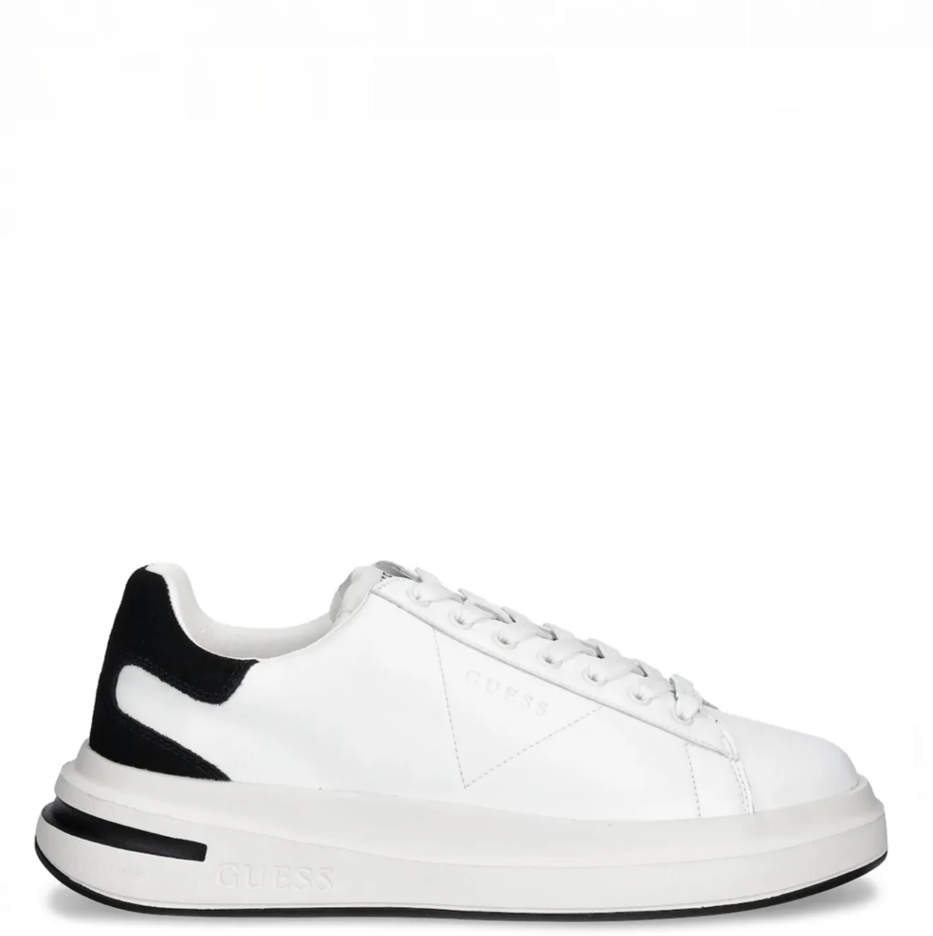 Guess Elba6 Leather Sneakers Λευκά Ανδρικά 1 Guess Elba6 Leather Sneakers Λευκά Ανδρικά