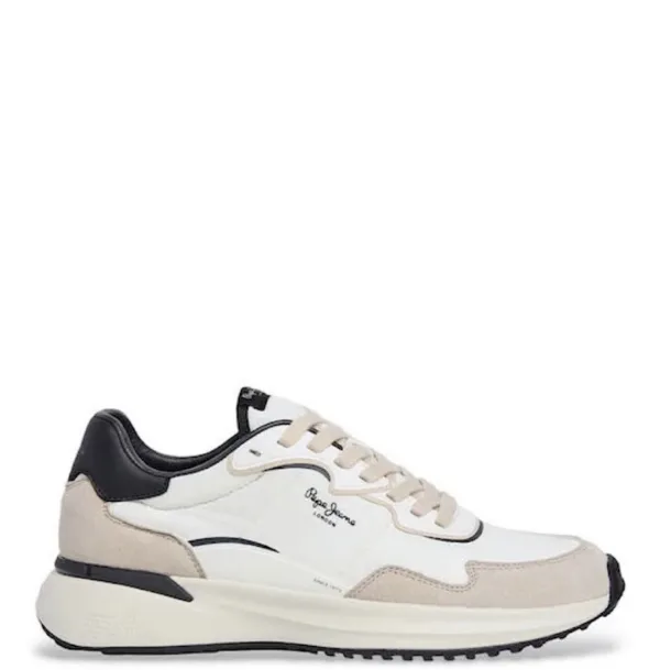 Sales! 340 Pepe Jeans Bampton Club Ανδρικά Sneakers Λευκά