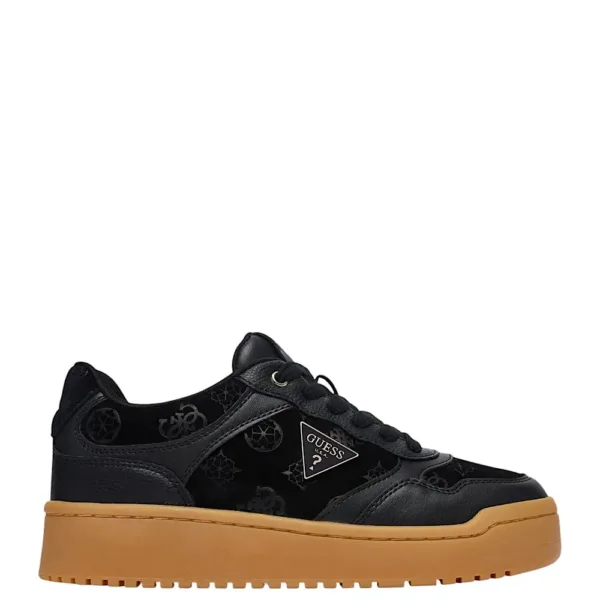 GUESS Μαύρο Sneaker με Ταμπά Platform Σόλα