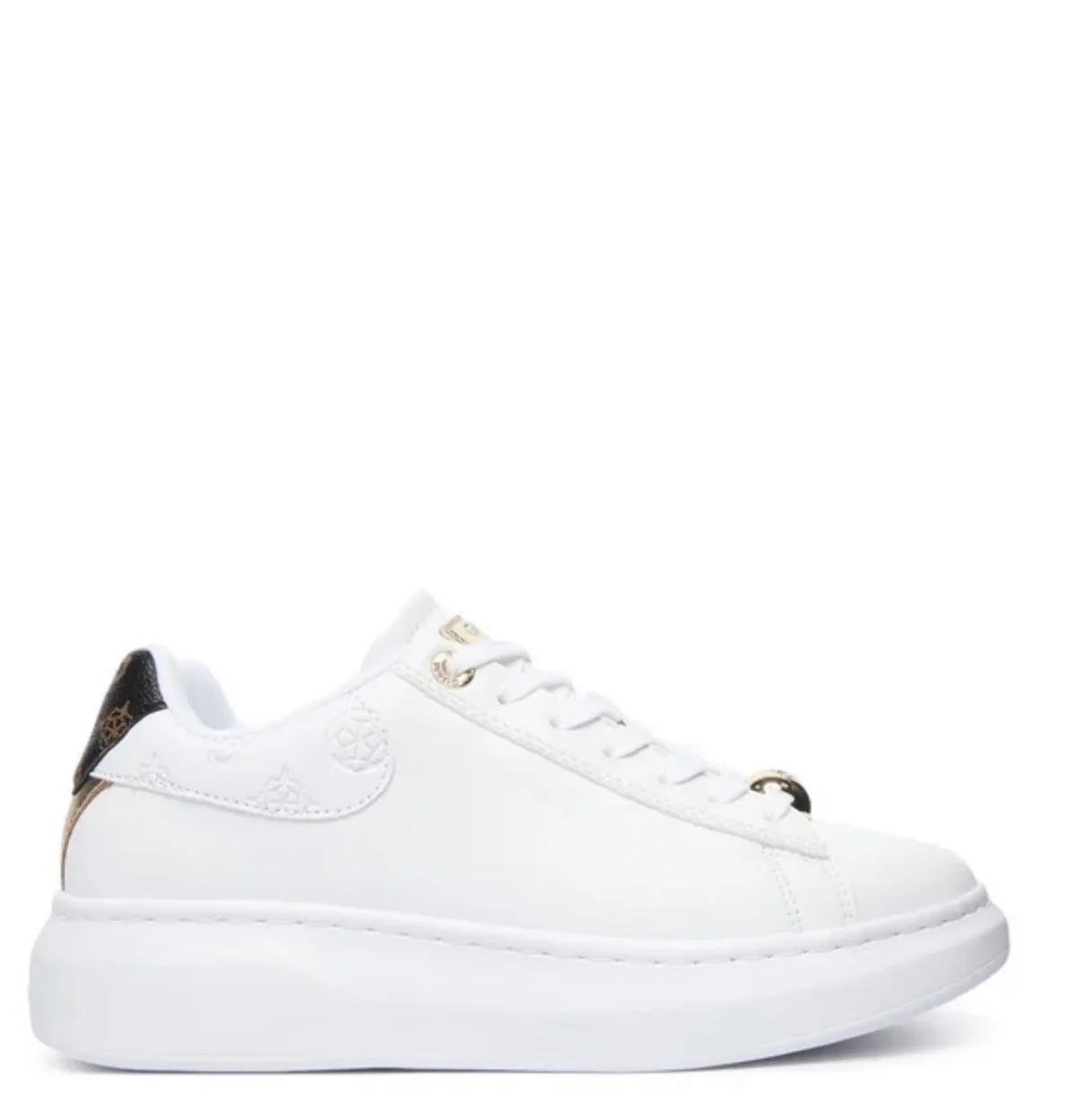 Guess Fireup Γυναικείο Sneaker Λευκό με Platform Σόλα 1 Guess Fireup Γυναικείο Sneaker Λευκό με Platform Σόλα