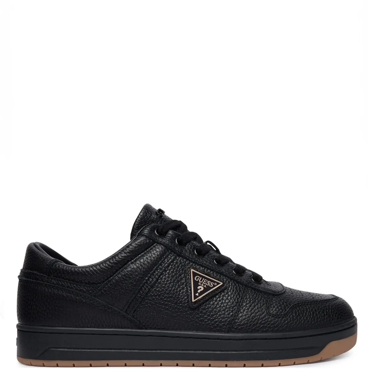 Ανδρικά Μαύρα Sneakers GUESS με Ανάγλυφη Υφή 1 Ανδρικά Μαύρα Sneakers GUESS με Ανάγλυφη Υφή