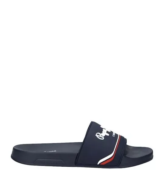 Pepe Jeans Αντρική Παντόφλα Μπλε