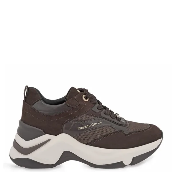 Renato Garini Γυναικεία Wedge Sneakers Καφέ