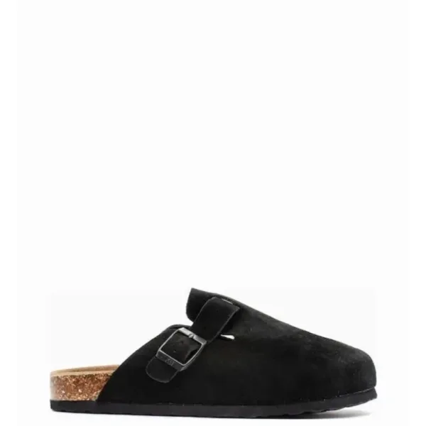 XTI Μαύρο Ανατομικο Σαμπό με Μεταλλική Αγκράφα