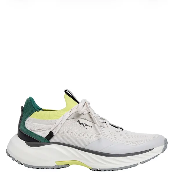 Pepe Jeans Cromer Club Ανδρικά Sneakers Λευκά