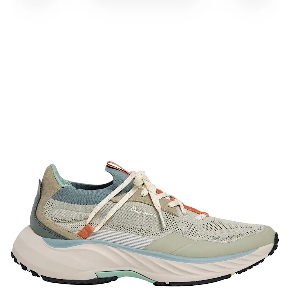 Pepe Jeans Cromer Club Ανδρικά Sneakers Μπεζ/Πράσινο 1 Pepe Jeans Cromer Club Ανδρικά Sneakers Μπεζ/Πράσινο