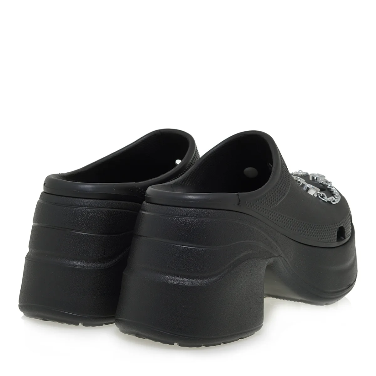 EXE Platform Clogs με Διακοσμητικά Μαύρα 2 EXE Platform Clogs με Διακοσμητικά Μαύρα - Image 2