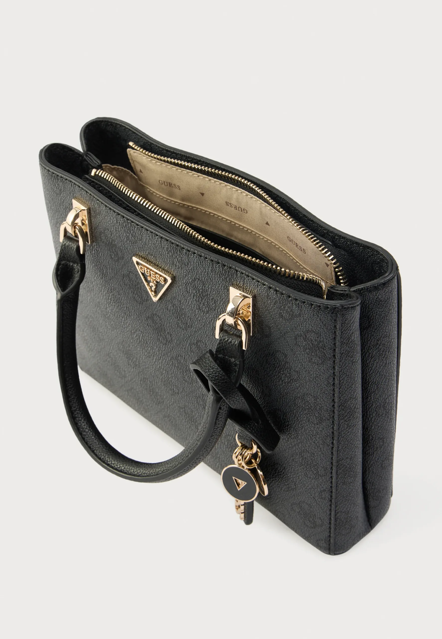 Guess Noelle II Γυναικεία Τσάντα Χειρός με Λουράκι – Ανθρακί 3 Guess Noelle II Γυναικεία Τσάντα Χειρός με Λουράκι – Ανθρακί - Image 3