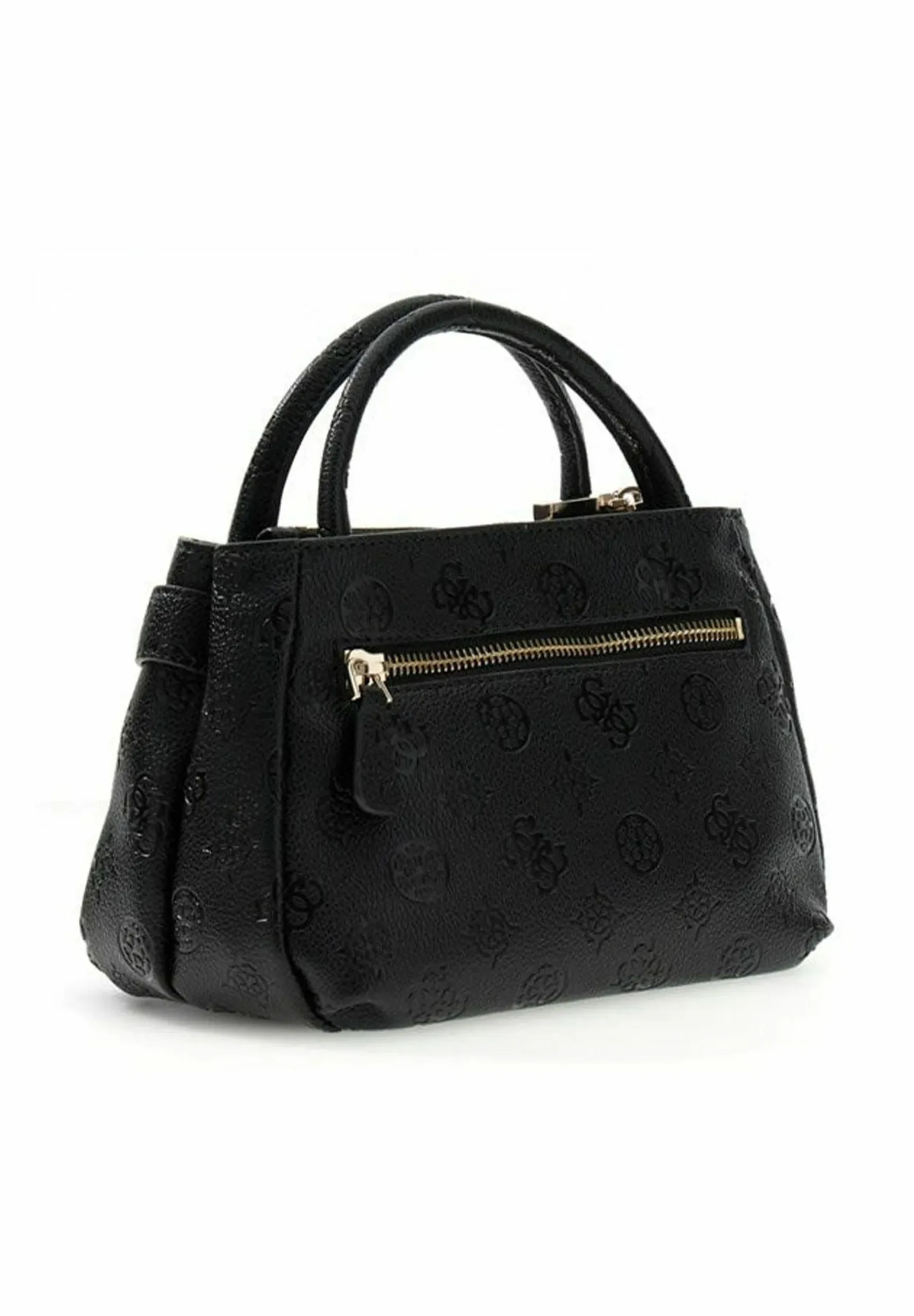 Guess Ella Logo Mini Γυναικεία Τσάντα Χειρός Μαύρη 4 Guess Ella Logo Mini Γυναικεία Τσάντα Χειρός Μαύρη - Image 4