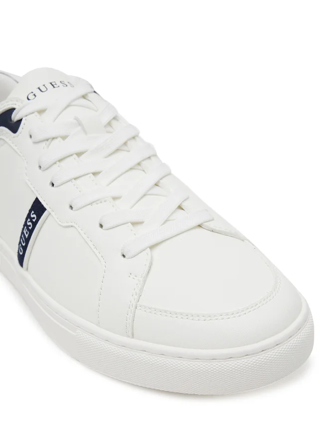 Guess Ανδρικά Sneaker Λευκό με Navy Λεπτομέρειες 6 Guess Ανδρικά Sneaker Λευκό με Navy Λεπτομέρειες - Image 6