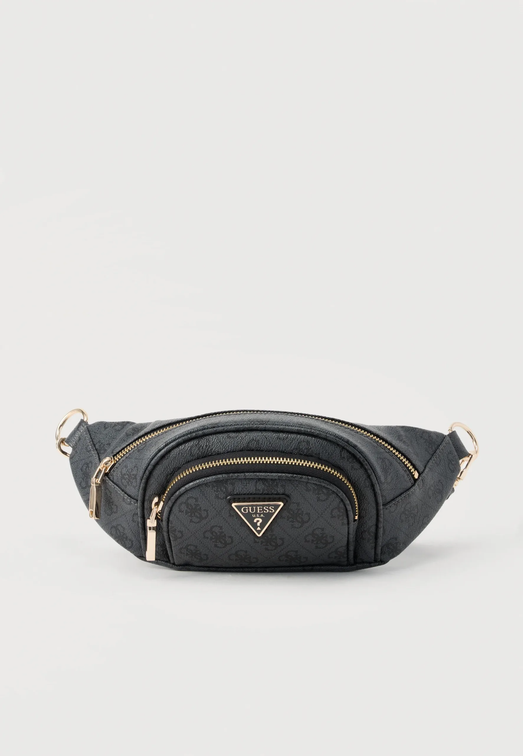 Guess Latona Belt Bag HB9211080 – Μαύρο Logo 1 Guess Latona Belt Bag HB9211080 – Μαύρο Logo