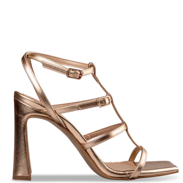 Envie Shoes Γυναικείο Πέδιλο Χρυσό