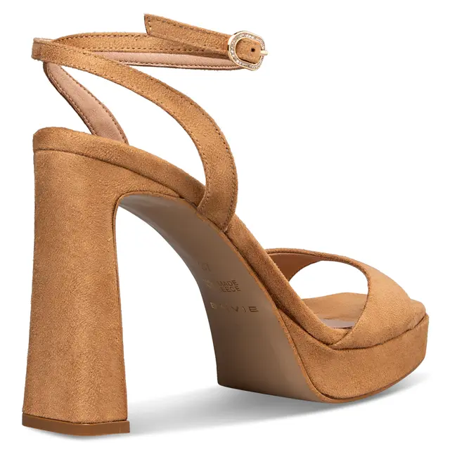 Envie Πέδιλα Ελληνικής Παραγωγής με Φιάπα και Ψηλό Τακούνι Ταμπά 3 Envie Πέδιλα Ελληνικής Παραγωγής με Φιάπα και Ψηλό Τακούνι Ταμπά - Image 3