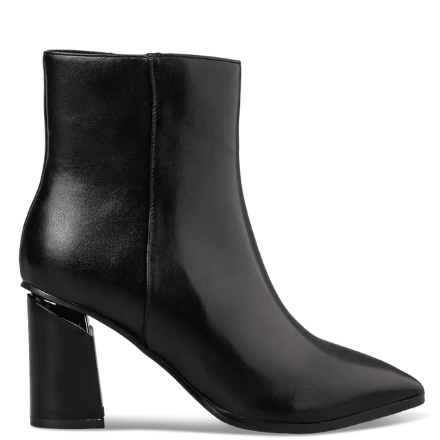 Μαύρο Μποτάκι Envie με Τετράγωνο Τακούνι 1 Μαύρο Μποτάκι Envie με Τετράγωνο Τακούνι