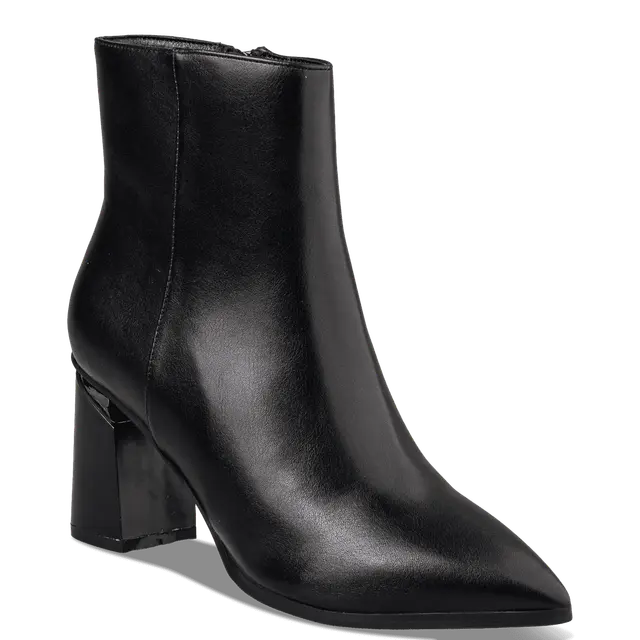 Μαύρο Μποτάκι Envie με Τετράγωνο Τακούνι 2 Μαύρο Μποτάκι Envie με Τετράγωνο Τακούνι - Image 2